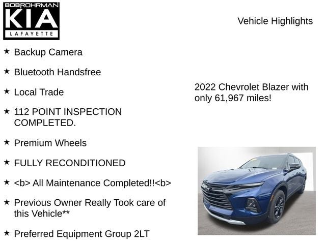 2022 Chevrolet Blazer LT