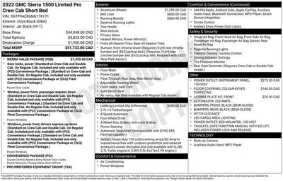 2022 GMC Sierra 1500 Limited Pro