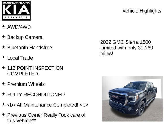 2022 GMC Sierra 1500 Limited Pro