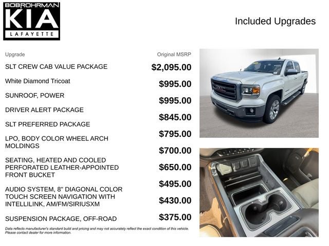 2015 GMC Sierra 1500 SLT