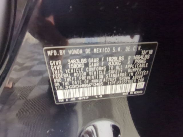 2019 Honda Fit LX