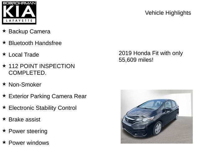 2019 Honda Fit LX