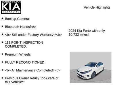 2024 Kia Forte LXS