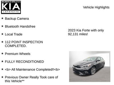 2023 Kia Forte LXS
