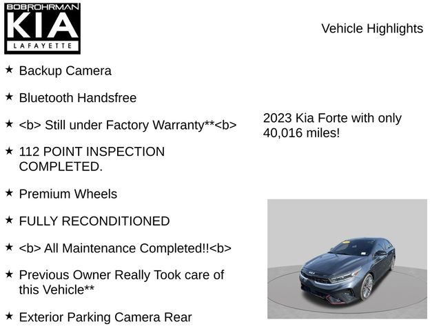 2023 Kia Forte GT