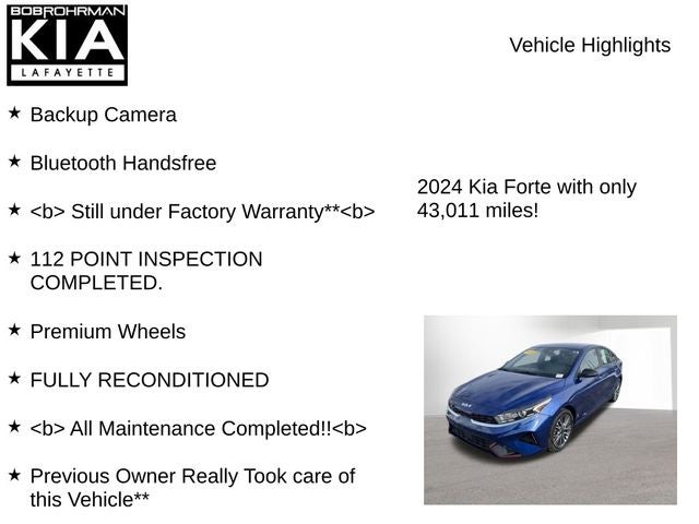 2024 Kia Forte GT-Line