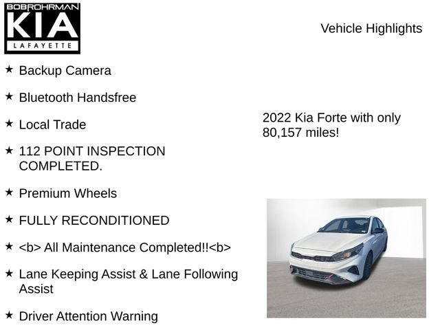 2022 Kia Forte GT-Line