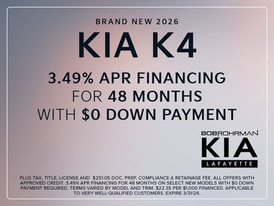 2026 Kia K4 LX