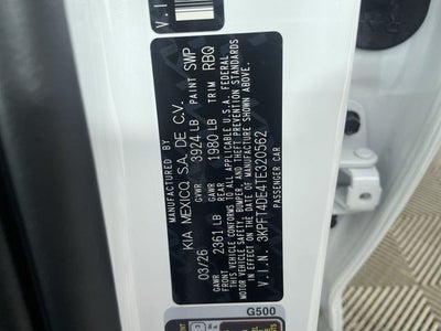 2026 Kia K4 LXS