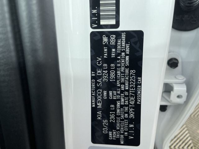 2026 Kia K4 LXS