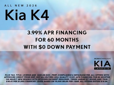 2026 Kia K4 LXS