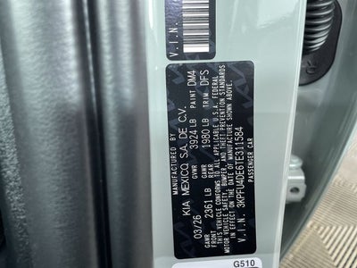 2026 Kia K4 EX