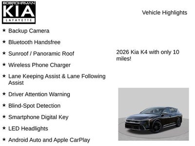 2026 Kia K4 Hatchback GT-Line Turbo