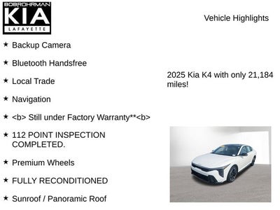 2025 Kia K4 GT-Line