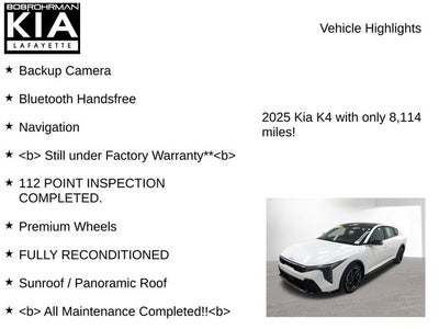 2025 Kia K4 GT-Line