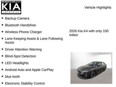 2026 Kia K4 GT-Line