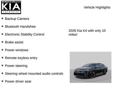 2026 Kia K4 GT-Line