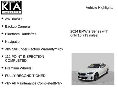 2024 BMW 2 Series 230i xDrive