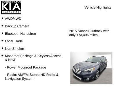2015 Subaru Outback 2.5i Limited