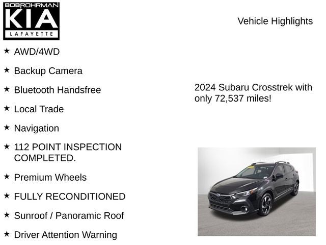 2024 Subaru Crosstrek Limited