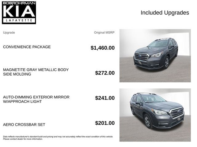 2020 Subaru Ascent Premium