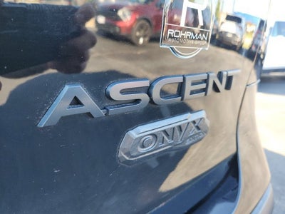 2022 Subaru Ascent Onyx Edition