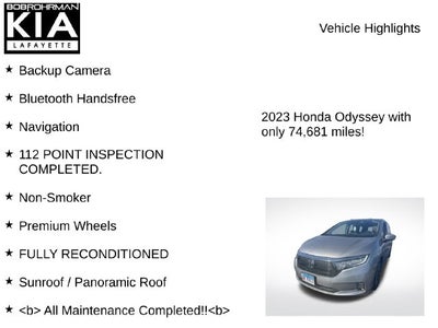 2023 Honda Odyssey EX-L