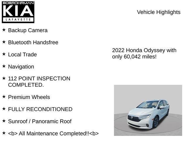 2022 Honda Odyssey EX-L