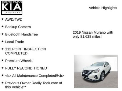 2019 Nissan Murano SL