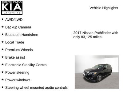 2017 Nissan Pathfinder S
