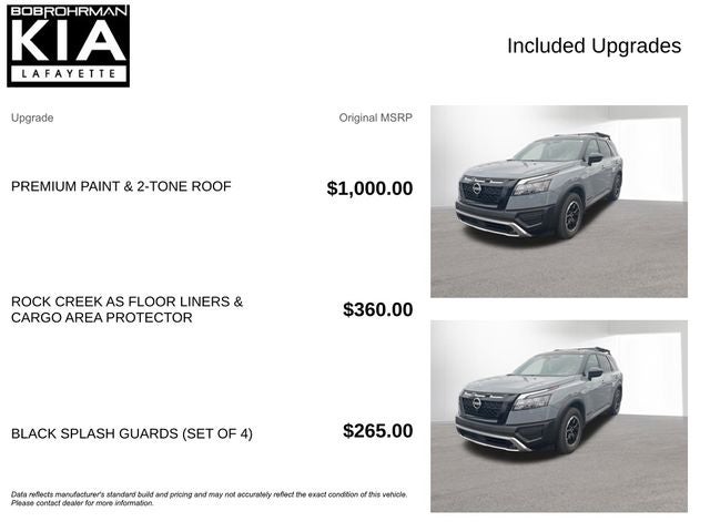 2025 Nissan Pathfinder Rock Creek