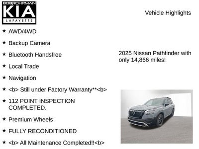 2025 Nissan Pathfinder Rock Creek