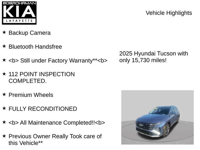 2025 Hyundai Tucson SEL