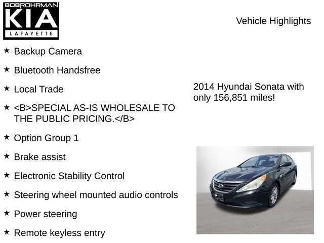 2014 Hyundai Sonata GLS