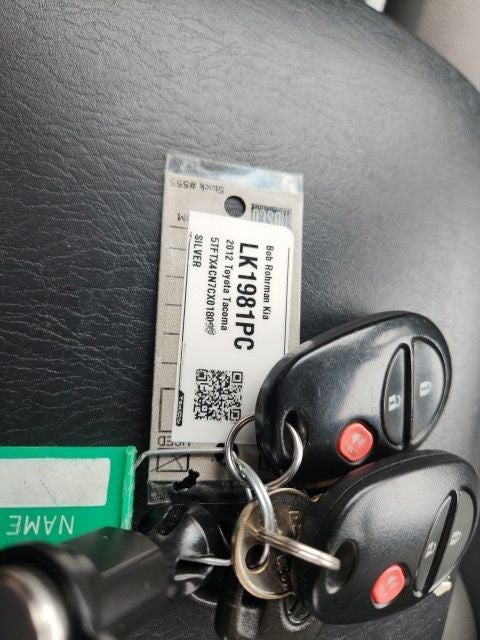 2012 Toyota Tacoma Base