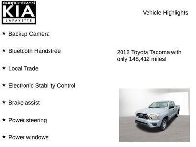 2012 Toyota Tacoma Base