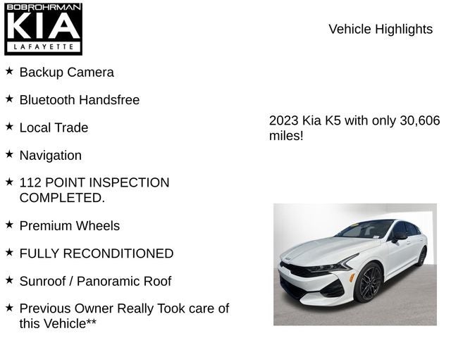 2023 Kia K5 GT