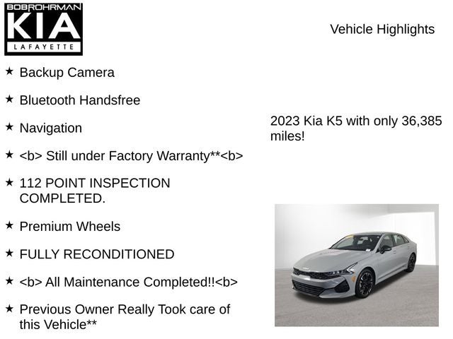 2023 Kia K5 GT-Line