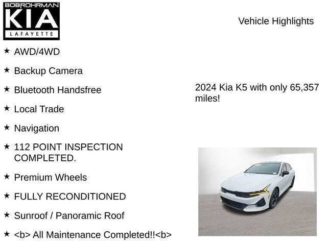 2024 Kia K5 GT-Line