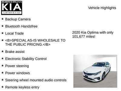 2020 Kia Optima LX