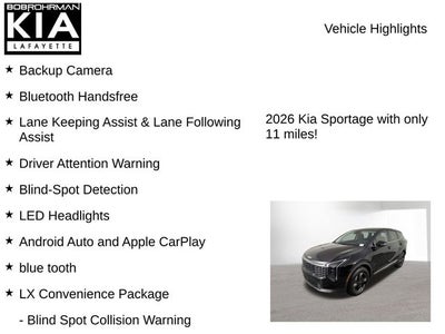 2026 Kia Sportage LX