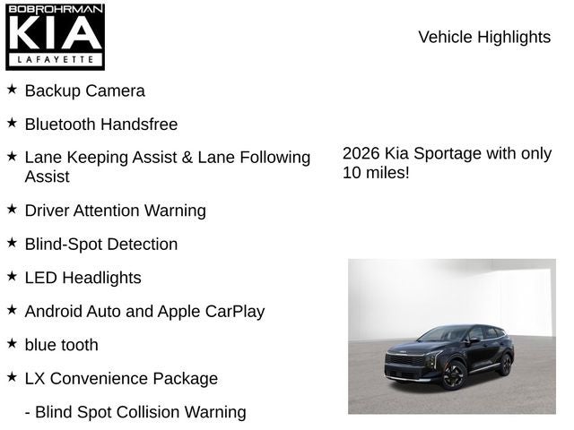 2026 Kia Sportage LX