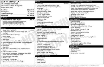 2026 Kia Sportage LX