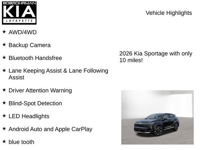 2026 Kia Sportage LX