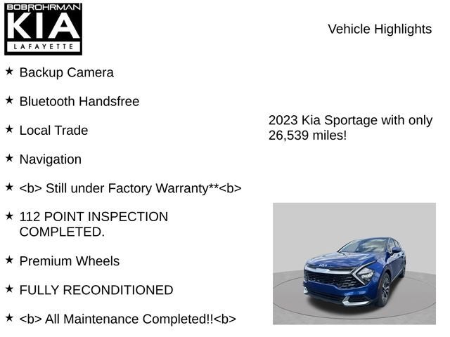 2023 Kia Sportage EX