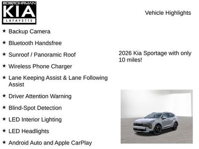 2026 Kia Sportage EX