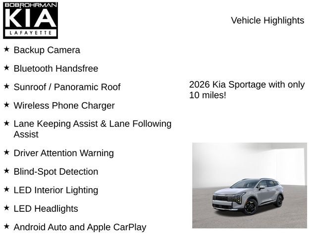 2026 Kia Sportage EX