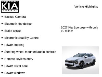 2027 Kia Sportage EX