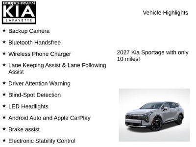 2027 Kia Sportage EX