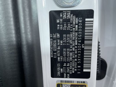 2025 Kia Sportage EX